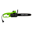 Electric Chainsaw 14 Inches 5340 RPM Speed Handheld 9 Amp Electric Wood Cutter Chainsaw, Green