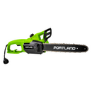 Electric Chainsaw 14 Inches 5340 RPM Speed Handheld 9 Amp Electric Wood Cutter Chainsaw, Green