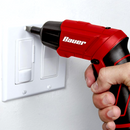 NEW 4V Cordless 1/4 in. Screwdriver with Integrated Flashlight Kit with 4 Insert Bits and Wall Charger