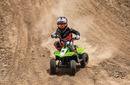 Razor 24V Dirt Quad SX McGrath Powered Ride-On - Green: Steel Frame, 8 MPH, 120 lb Capacity