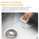 Glacier Bay 27 in. Undermount Single Bowl Stainless Steel Kitchen Sink