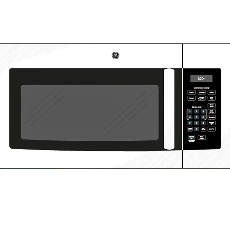 GE 1.6 cu. ft. Over-the-Range Microwave in Stainless Steel