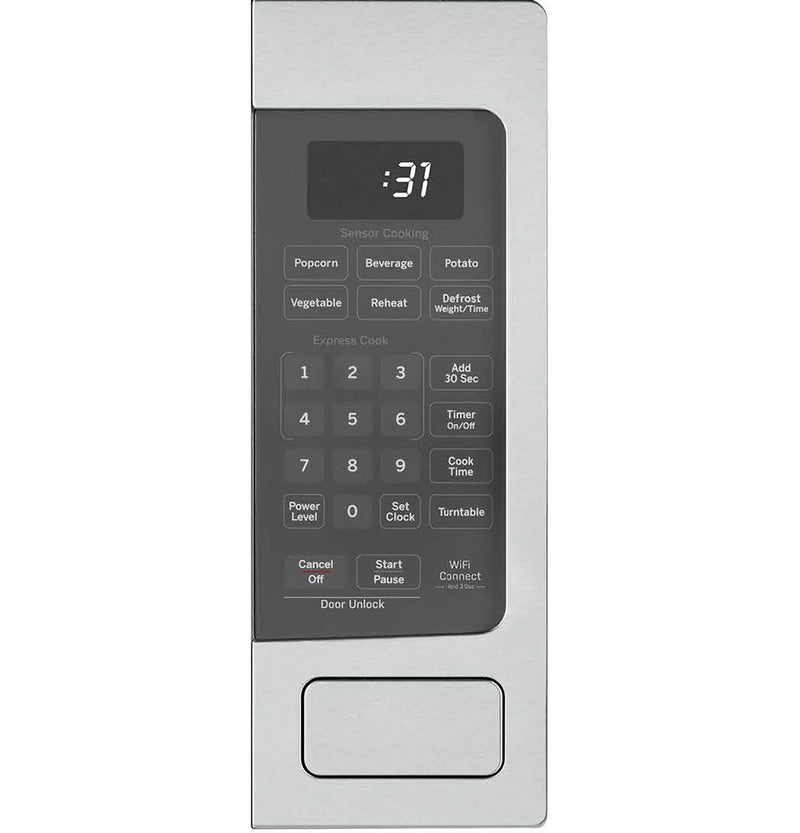GE Profile 1.1 cu. ft. 800-Watt Countertop Microwave in Stainless Steel