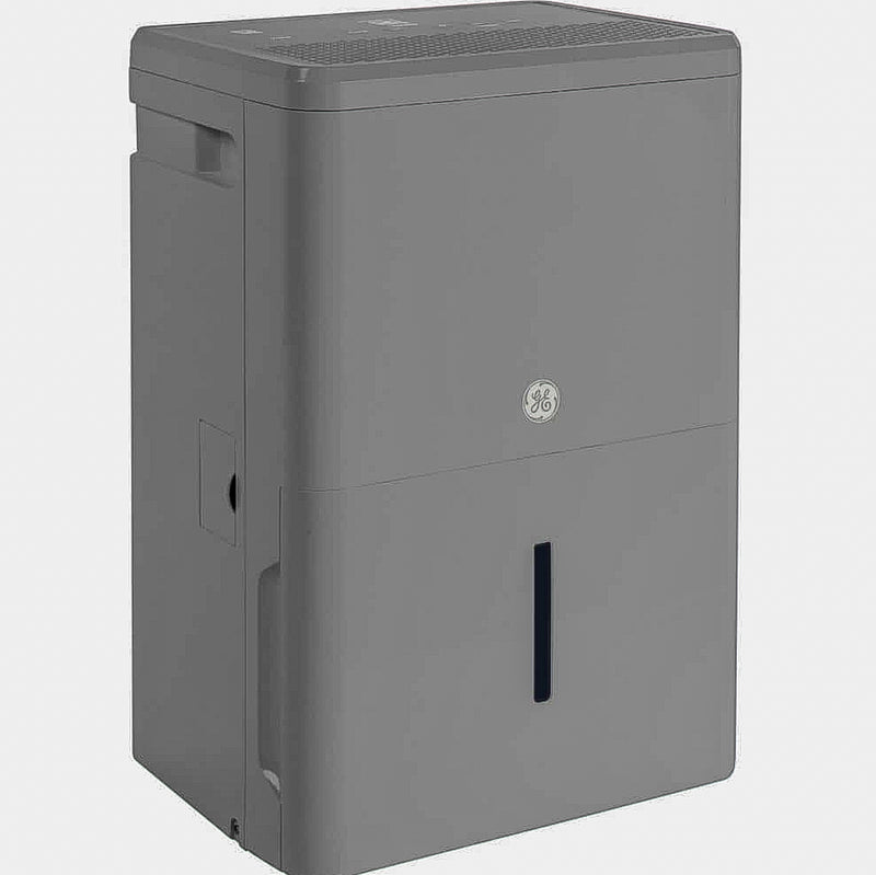 GE 50-Pints for Wet Rooms Up To 4500 sq. ft. Residential Dehumidifier with Bucket in Gray Wi-Fi, ENERGY STAR