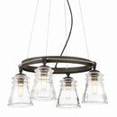 Minka Lavery Graham Avenue 4 Light 20" Wide Ring Chandelier