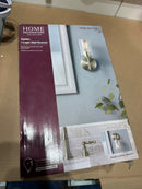 Sconce Home DecoratorsCollectionAyelen 1-Light Brushed Nickel Indoor Wall Sconce, Modern Wall LightStore