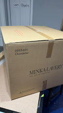 Minka Lavery Pullman Junction 5 Light 28" Wide Chandelier with Clear Glass Shades
