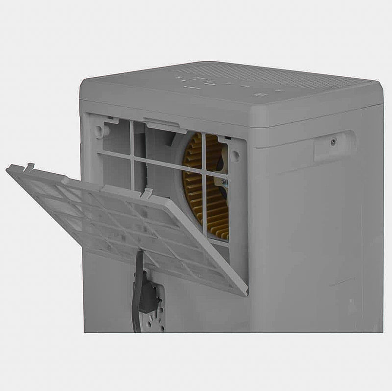 GE 50-Pints for Wet Rooms Up To 4500 sq. ft. Residential Dehumidifier with Bucket in Gray Wi-Fi, ENERGY STAR