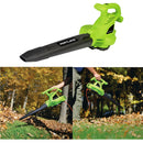 3-in-1 electric leaf blower for lawn and yard maintenance