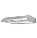 30 inch stainless steel under cabinet range hood side view