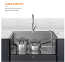 33 inch drop-in kitchen sink dimensions