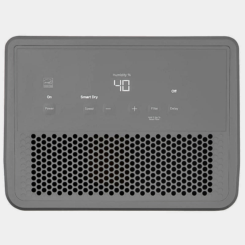 GE 50-Pints for Wet Rooms Up To 4500 sq. ft. Residential Dehumidifier with Bucket in Gray Wi-Fi, ENERGY STAR