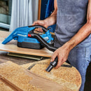 Compatible Vacuum 1/2 Gallon Cordless 20Volt Wet Dry Portable Cleaner, Easy to Handle for Fast Cleanup of Dust, Dirt and Debris, Blue- (Tool Only)