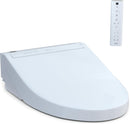 TOTO® WASHLET® C5 Electronic Bidet Toilet Seat with PREMIST and EWATER+ Wand Cleaning, Elongated, Cotton White - SW3084
