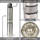 Everbilt 1/2 HP Submersible 2-Wire Motor 10 GPM Deep Well Potable Water Pump