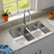 ElkayAvenue Sink 32 in. Undermount Double Bowl 18-Gauge Stainless Steel Kitchen Sink Only