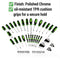 Screwdriver 70-Piece Set,Comfort Grip with Storage Rack, Polished Chrome Finish
