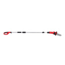 Bauer 20V Cordless Pole Saw, 8 inch Bar, 9 feet Reach, Lithium-Ion Battery, Red (Tool-Only)