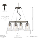 Minka Lavery Graham Avenue 4 Light 20" Wide Ring Chandelier