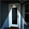BUNKER HILL 115 Lumen Wall Mount Light, Solar Power Waterproof Wireless Outdoor Light, Black