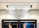 900 CFM insert range hood with stainless steel baffle filters