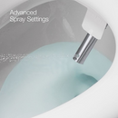 Advanced spray settings for personalized bidet cleansing