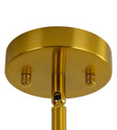 Antique brass chandelier ceiling canopy