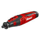 BAUER 8V cordless rotary tool side view with variable speed control