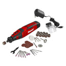 BAUER 8V cordless rotary tool with 40-piece accessories kit