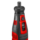BAUER cordless rotary tool front view with precision collet