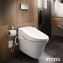 Easy-to-install elongated electronic bidet toilet seat for everyday comfort