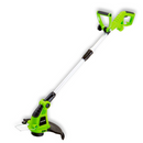 Electric String Trimmer 13 Inch 3.8 Amp Corded Weed Cutter for Lawn and Garden - Front View