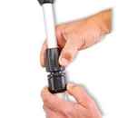 Electric Weed Eater featuring quick-lock adjustable shaft for easy height adjustment - Close-Up View