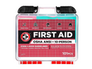 Be Smart Get Prepared 10-Person First Aid Kit, 101-Piece