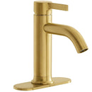 Glacier Bay Ryden brushed gold bathroom faucet