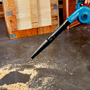 HERCULES cordless electric leaf blower in use outdoor cleaning