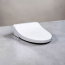 TOTO KS5 Washlet Electric Bidet Seat for Elongated Toilets with Warm Water Wash and Remote Control in Cotton White