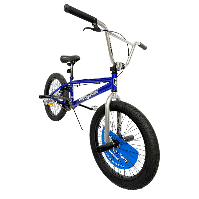 Mongoose Index 2.0 20 Inches Freestyle Bicycle For Teen Ages - Blue