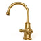 Wellspring  1.5 GPM Single Hole Cold Water Dispenser, Gooseneck Beverage Faucet, Single Hole Deck Mount, Solid Brass in Vibrant Brushed Moderne Brass