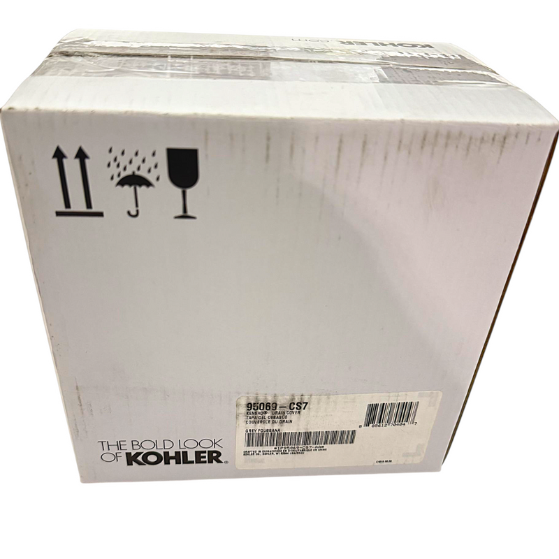 KOHLER K-95069-CS7 Kensho, ARTIST EDITIONS Bathroom Sink Drain Cover, Grey Foussana