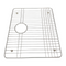 KOHLER Gilford 16-1/2 In. x 20-1/8 In. Vinyl Coated Sink Rack, Stainless Steel 6013-ST