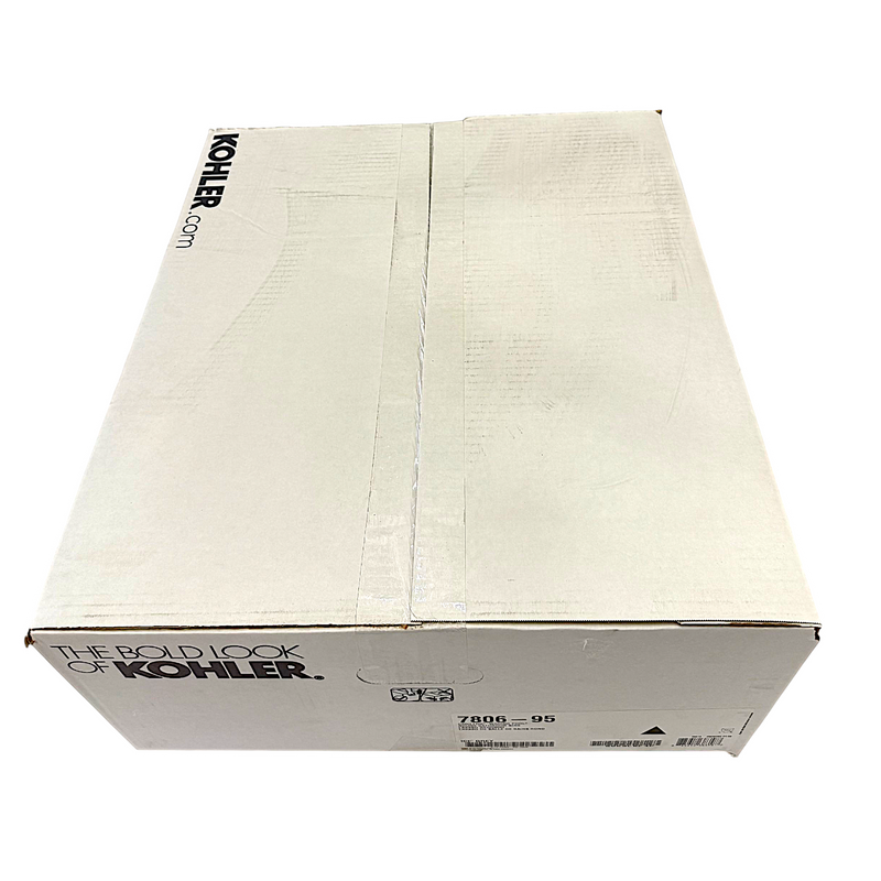 KOHLER K-7806-95 Carillon Round Wading Pool Vessel Bathroom Sink, White