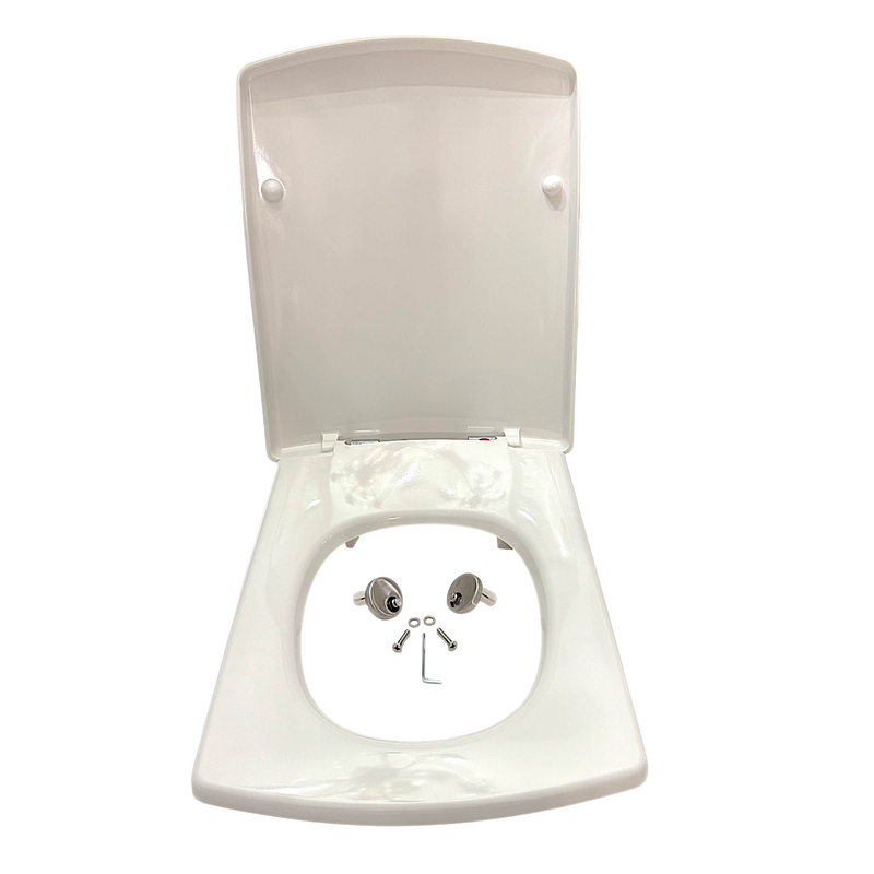 Kohler Escale Elongated Toilet Seat in White | Model K-E70004-0