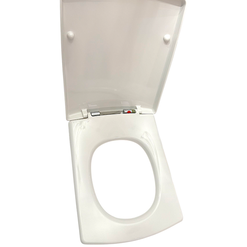 Kohler Escale Elongated Toilet Seat in White | Model K-E70004-0