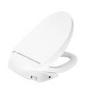 KOHLER PureWash E805 Heated Round Bidet Toilet Seat Side Angle View