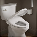 KOHLER PureWash E805 Round Bidet Toilet Seat Installed with Wireless Remote