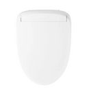 KOHLER PureWash E805 Round Bidet Toilet Seat Top View with Soft-Close Lid