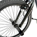 Mongoose 20-inch BMX bike front wheel and black tire