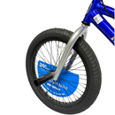 Mongoose Index 2.0 20-in BMX bike blue front wheel