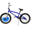 Mongoose Index 2.0 blue 20-in BMX bike side view